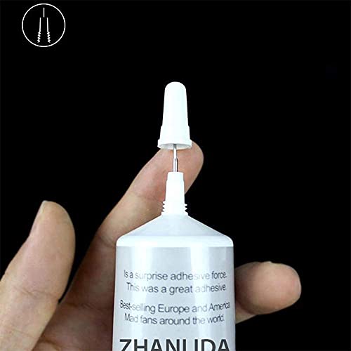 B-7000 Pegamento 25 ML transparente para reparaciones de Pantalla de Smartphone, Tablet y arreglos de zapatos, bisutería, encuadernación de libros