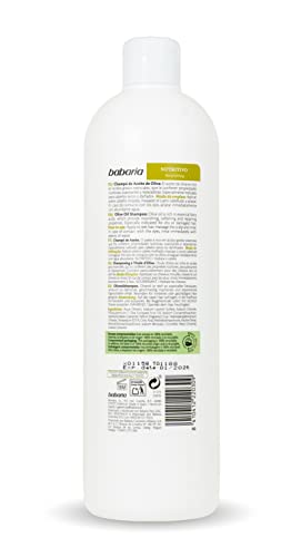 Babaria – Champú Nutritivo De Aceite De Oliva, 700 ml