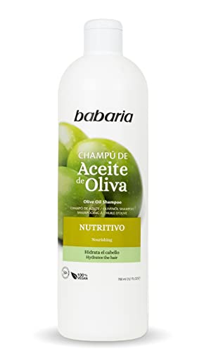 Babaria – Champú Nutritivo De Aceite De Oliva, 700 ml