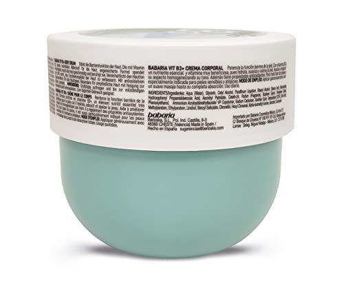 Babaria Crema Corporal Hidratante Vitamina B3, 400ml