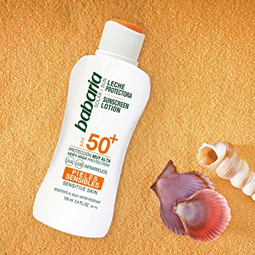 Babaria Leche Protector Solar Sensibles SPF50+ - 200 ml
