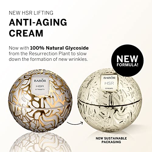 BABOR HSR LIFTING Cream, Crema facial antiarrugas, Crema facial antienvejecimiento para todo tipo de pieles, Con vitamina E, manteca de karité y aceite de almendras, 1 x 50 ml