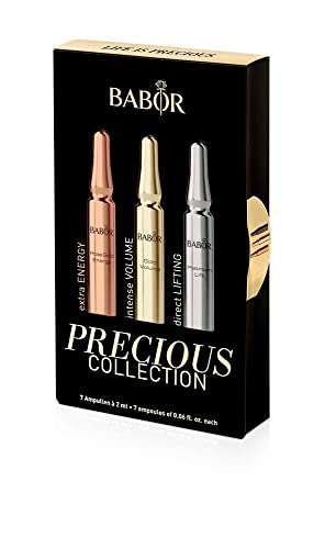Babor Precious Collection Tratamiento antiedad de 7 días en ampollas de sérum antiarrugas y reafirmante con un efecto al instante que rellena la piel y le aporta firmeza, en formato de 7 x 2 ml