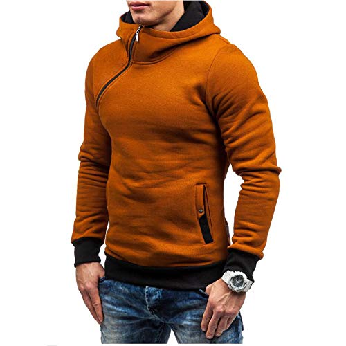 BABQ-HTRS Sudadera con Capucha para Hombre - Chaqueta con Cremallera Inclinada con Estampado de Agusta-MV Sudadera con Capucha Ropa Deportiva de Moda Abrigo con Capucha - Regalo para Adolescentes