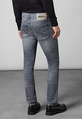 Baldessarini John Skinny Fit - Pantalones vaqueros para hombre, plata, 40
