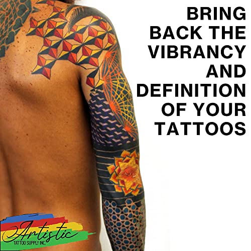 Balm Tattoo Dragon's Blood - Manteca vegana hidratante para durante y después de tatuarse, estrecha los poros para evitar que los colores se desvanezcan