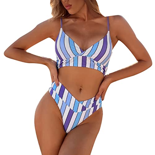 Bañador Push up Ropa de Bañadores de Mujer Traje de una Pieza con Relleno Cintura Alta Size Gradiente de Color Cruz Atrás Slim Fit Cuerpo Atractivo Bañera Bikinis brasileños Monokini de Playa