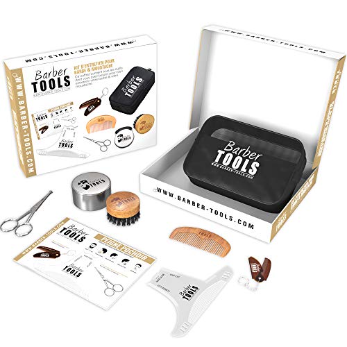 ✮ BARBER TOOLS ✮ Kit/Set/Estuche de arreglo y cuidado de la barba