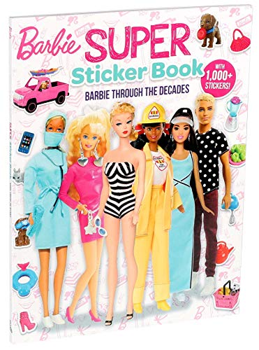 Barbie Super Sticker Book: Barbie Through the Decades (1001 Stickers)