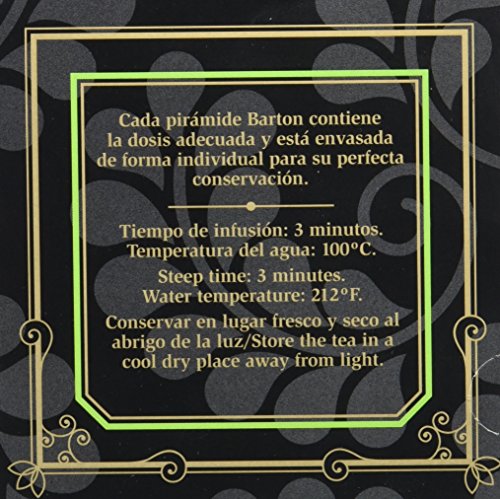 Barton Té Verde Jazmín - 15 pirámides