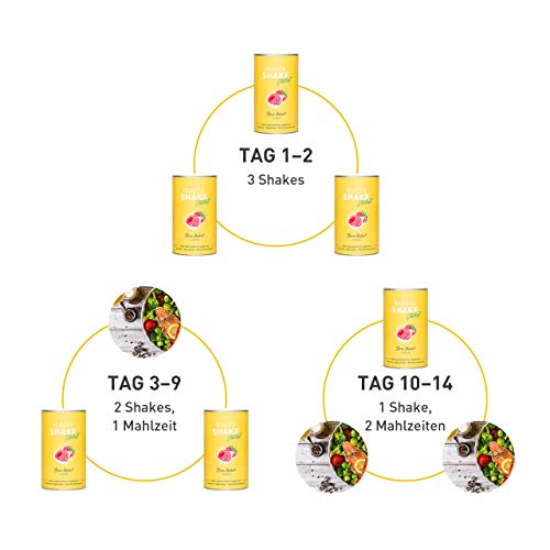 Batidos para adelgazar sabor Frambuesas & Yogur 572g – Sustitutivo de comida proteico – Batido saciante de apetito – Para perder peso y mantener músculo - Alimento dietético hipocalórico - de BEAVITA