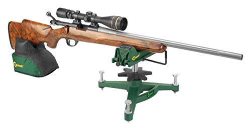 Battenfeld Caldwell The Rock Deluxe Shooting Rest Trípode, Unisex Adulto, Verde/Negro, 35. 6 x 33 x 9. 9 cm