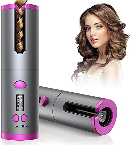 BCM Rizador Ondulador de Pelo Automático Inalámbrico Recargable Tamaño Reducido Portátil Ultra Rápido Ajustable