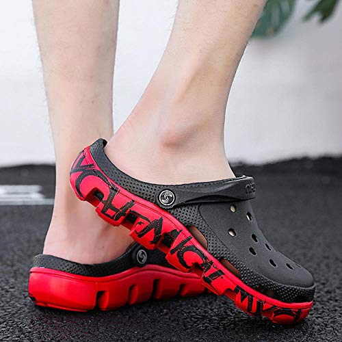BDBD Chanclas clásicas,Espesor de la Cueva, Aumento de Deslizamiento, Sandalias, par de Zapatillas Frescas de Playa-marrón_38,Sandalias de Dedo del pie