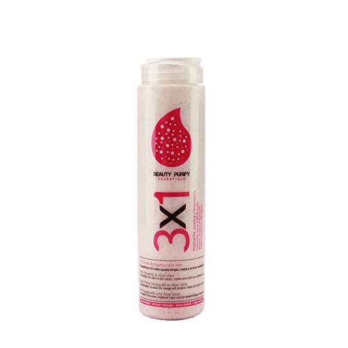BEAUTY PURIFY 3 en 1 Limpiadora Facial Exfoliante Natural y Mascarilla 200 ml