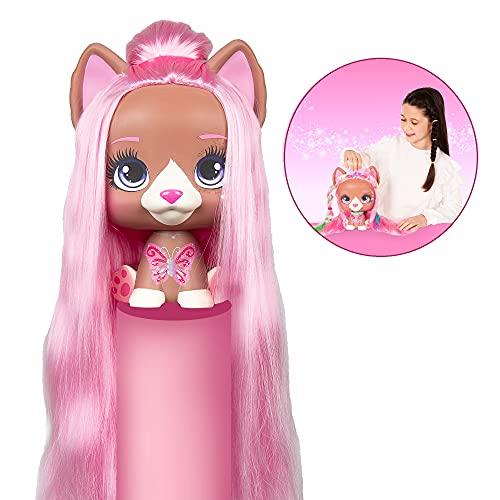 BEBÉS LLORONES Fantasy Foxie el zorro | Muñeca Interactiva que llora de verdad con chupete y Pijama rosa de Zorro - Juguete y Regalo para niñas y niños +18 Meses