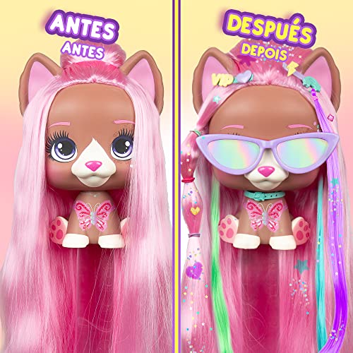 BEBÉS LLORONES Fantasy Foxie el zorro | Muñeca Interactiva que llora de verdad con chupete y Pijama rosa de Zorro - Juguete y Regalo para niñas y niños +18 Meses