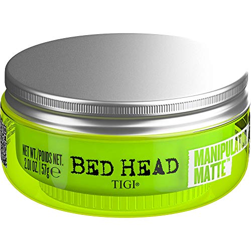 BED HEAD by TIGI - Manipulator Matte Cera capilar mate para fijación fuerte, 57 g