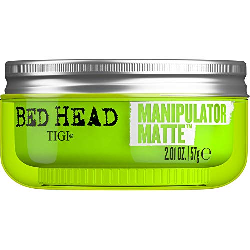 BED HEAD by TIGI - Manipulator Matte Cera capilar mate para fijación fuerte, 57 g