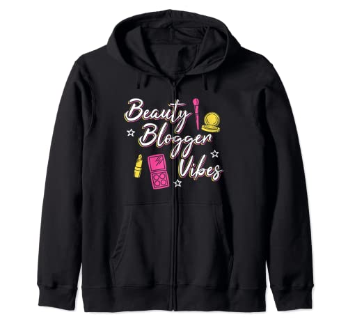 Belleza Blogger Blogging Maquillaje Cosméticos Influencer Writer Sudadera con Capucha
