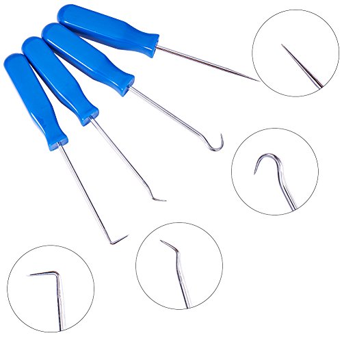 BENECREAT 9PCS Herramientas de deshierbe de Vinilo de Precision de Acero Inoxidable Herramientas Cricut Incluyendo Tijera, Pinzas, escardadores, raspador, espatula