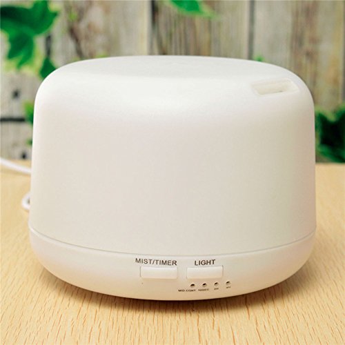 Benice - Difusor de Aromas - Humidificador de fragancia - Lámpara de iluminación cálida - Capacidad 300 ml - Difusor de aromas eléctrico - Modelo n. A770