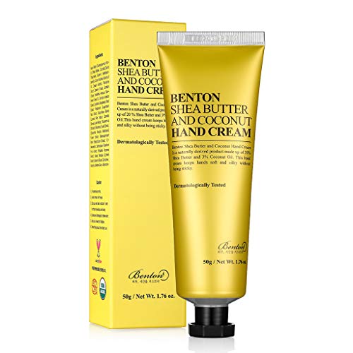 BENTON Crema de manos de manteca de karité y coco