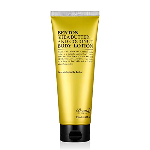 BENTON Manteca de karité y loción corporal de coco. 58 * 58 * 210 (mm)