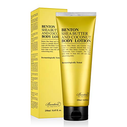 BENTON Manteca de karité y loción corporal de coco. 58 * 58 * 210 (mm)