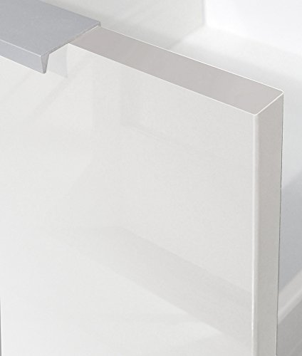Berlenus Meuble Bas de Cuisine 3 tiroirs 40 cm, Autre, Multicolor, 40 x 52 x 83 cm