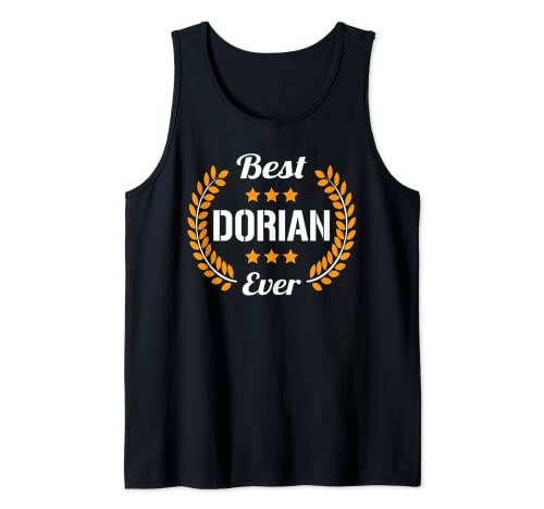 Best Dorian Ever Dichos graciosos Nombre Dorian Camiseta sin Mangas