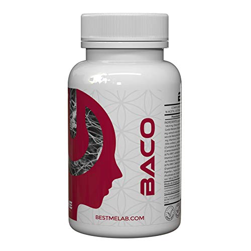 Bestme Baco Fórmula Antioxidante para la limpieza del higado. I Efectos Anti Resaca I Para Digestiones Pesadas. I Detox Hígado I Cardo Mariano I Alcachofa I Cisteina y mucho más I 60 Cápsulas