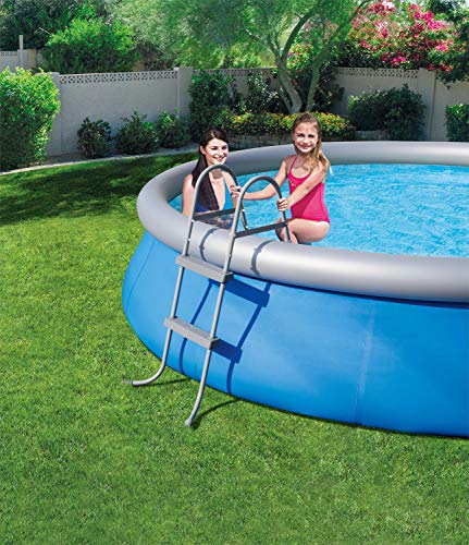 Bestway 58430 - Escalera Para Picinas Altura Máxima 84 cm