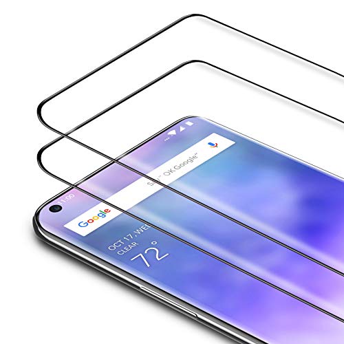 Bewahly Cristal Templado para Xiaomi Mi Note 10/Note 10 Pro/Note 10 Lite [2 Piezas], 3D Curvado Completa Cobertura Protector Pantalla, 9H Dureza Alta Definicion Vidrio Templado Sin Burbujas