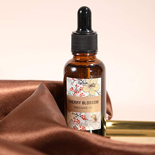 BFFLOVE Regalos para Mujer, Set de Baño y Ducha a Cerezo, Caja de Regalo de Cumpleaños, Set de Spa Incluye Sales de Baño, Vela Perfumada, Aceite de Masaje, Crema de Manos, Jabón