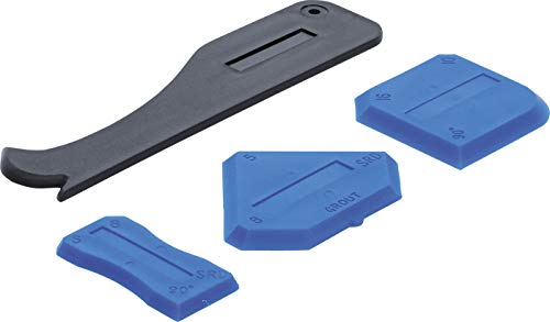 BGS Do it yourself 85205, Juego de alisadores de silicona, 4 piezas, Multicolor