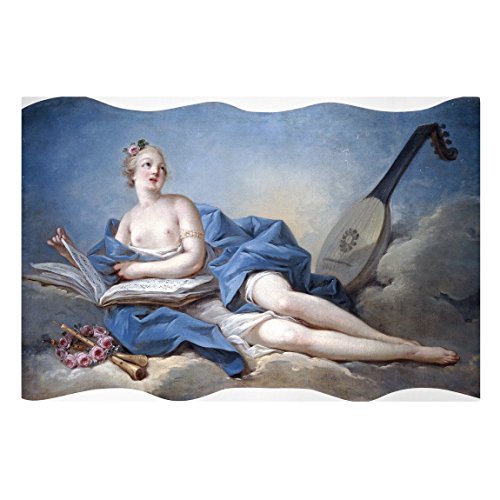 Bilderwelten Cuadro en Lienzo - Jean Honoré Fragonard - Personification of Music - Apaisado 2:3, Cuadros Cuadro Lienzo Cuadro sobre Lienzo Cuadro Moderno Cuadro Decoracion, Tamaño: 100 x 150cm