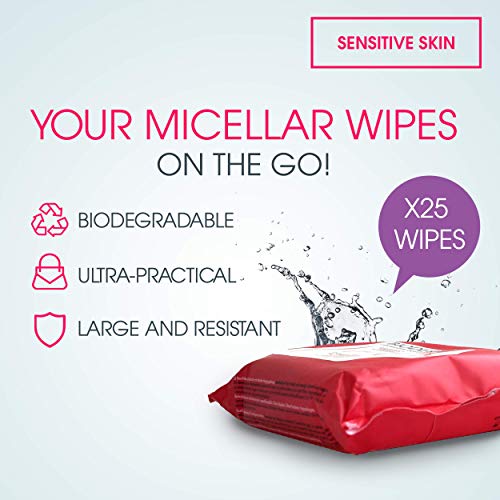 Bioderma - Sensibio H2O Micelle Solution Make-up Removing Wipes (25)