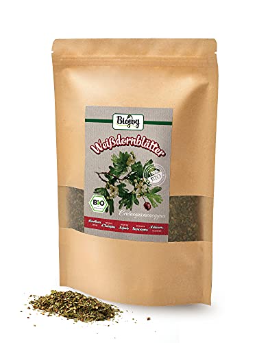 Biojoy Hojas y flores de espino orgánico, cortadas - Crataegus monogyna (250 gr)