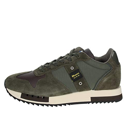 Blauer. U.s.a. Foqueens01/tas Zapatillas Hombre Verde/marrón Oscuro 43
