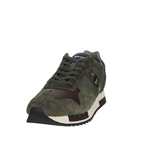 Blauer. U.s.a. Foqueens01/tas Zapatillas Hombre Verde/marrón Oscuro 43