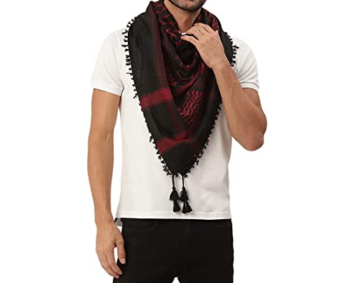 Blessfull Healing - Silenciador de viscosa de poliéster con estampado C para hombre, bufanda