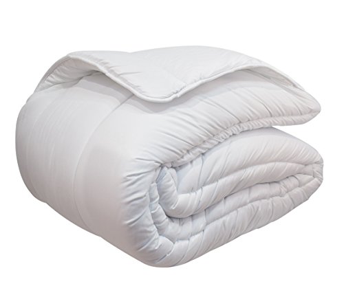 Bleu Câlin Edredón, Para Cama Extensible, Lavable a 95°, Blanco, 140x(150+50) cm, KBOBEVOL