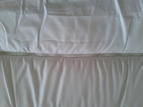 Bleu Câlin Edredón, Para Cama Extensible, Lavable a 95°, Blanco, 140x(150+50) cm, KBOBEVOL