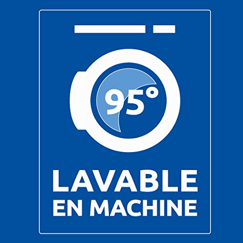 Bleu Câlin Edredón, Para Cama Extensible, Lavable a 95°, Blanco, 140x(150+50) cm, KBOBEVOL