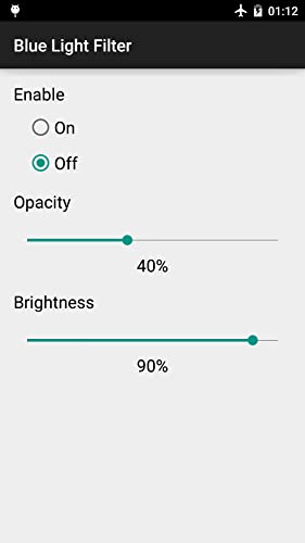 Blue Light and Brightness Filter