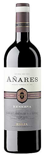 BODEGAS OLARRA, S.A. Añares - Vino Tinto Reserva, La Rioja, Vino de Bodegas Olarra, Pack de 6 Botellas de 750 ml