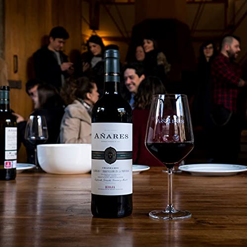 BODEGAS OLARRA, S.A. Añares - Vino Tinto Reserva, La Rioja, Vino de Bodegas Olarra, Pack de 6 Botellas de 750 ml