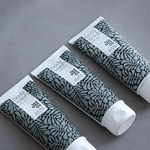 Body Wash de Australian Bodycare, 200 ml | Gel de ducha con aceite de árbol del té| Para el uidado diario de manchas, granos, pie de atleta, hongos, acné, olores corporales o de los pies