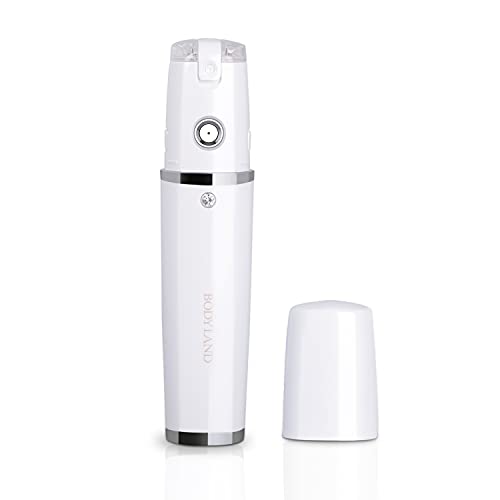 BodyLand Nano Pulverizador Corporal Portátil - Spray Vaporizador Atomizador Alta Frecuencia | Nano-Iones (Leche, Perfume, Esencias, Gel, Loción, Agua, Tónico Facial) No Afecta al Maquillaje (500 mAh)